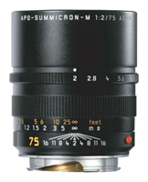LeicaSummicron-M 75mm f/2 APO Aspherical