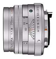 PentaxSMC FA 77mm f/1.8 Limited