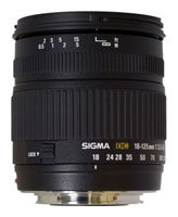 SigmaAF 18-125mm f/3.5-5.6 DC Nikon F